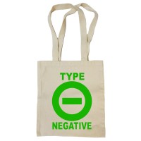 Сумка-шоппер "Type O Negative" бежевая 