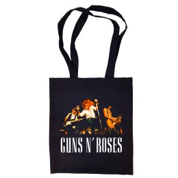 Сумка-шоппер "Guns N’ Roses" черная 