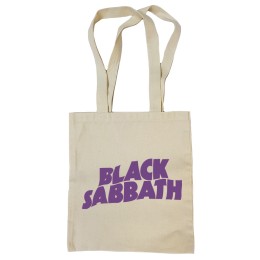 Сумка-шоппер "Black Sabbath" бежевая 
