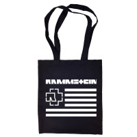 Сумка-шоппер "Rammstein" черная 