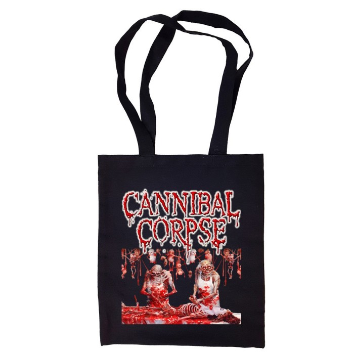 Сумка-шоппер "Cannibal Corpse" черная