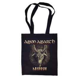 Сумка-шоппер "Amon Amarth" черная 
