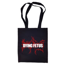 Сумка-шоппер "Dying Fetus" черная 