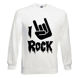 Свитшот "Rock (Рок)" белый