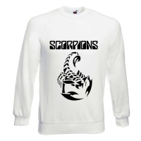 Свитшот "Scorpions" белый