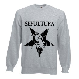 Свитшот "Sepultura" белый