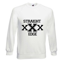 Свитшот "Straight Edge" белый