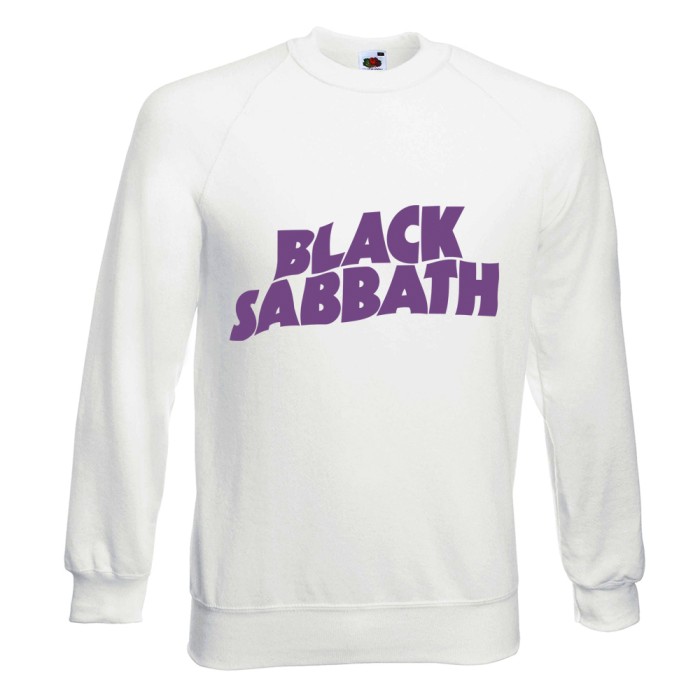 Свитшот "Black Sabbath" белый