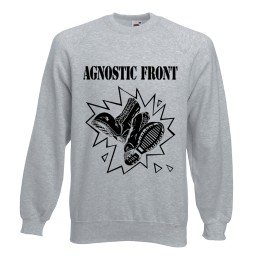 Свитшот "Agnostic Front" белый