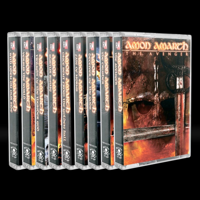 Аудиокассеты Amon Amarth "9 albums Collectors" Box Set