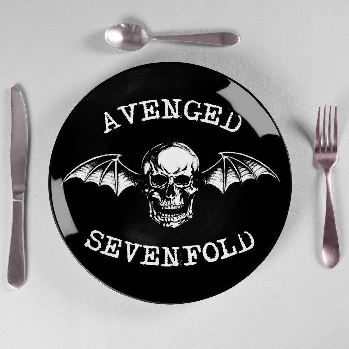 Тарелка "Avenged Sevenfold" керамическая