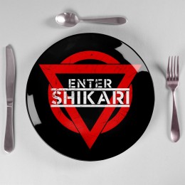 Тарелка "Enter Shikari" керамическая