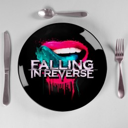 Тарелка "Falling In Reverse" керамическая