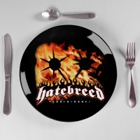 Тарелка "Hatebreed" керамическая