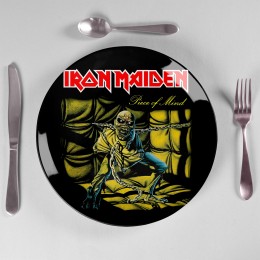 Тарелка "Iron Maiden" керамическая