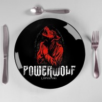 Тарелка "Powerwolf" керамическая