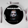 Тарелка "Rammstein" керамическая