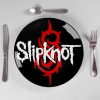 Тарелка "Slipknot" керамическая