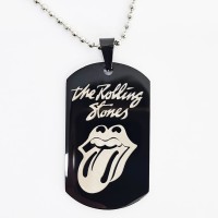 Жетон "The Rolling Stones" стальной черный