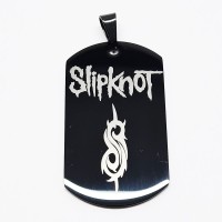Жетон "Slipknot" стальной черный
