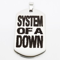 Жетон "System Of A Down" стальной