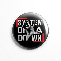 Значок "System of a Down" 3,7 см 