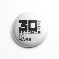 Значок "30 Seconds To Mars" 3,7 см 