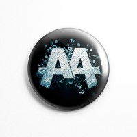 Значок "Asking Alexandria" 3,7 см 