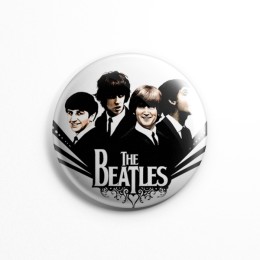 Значок "The Beatles" 3,7 см 
