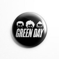 Значок "Green Day" 3,7 см 