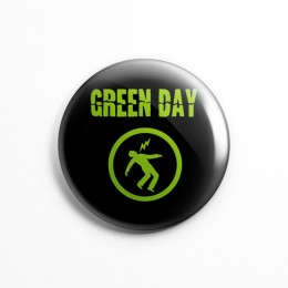 Значок "Green Day" 3,7 см 