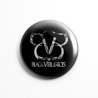 Значок "Black Veil Brides" 3,7 см 