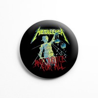 Значок "Metallica" 3,7 см 