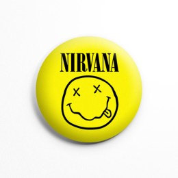 Значок "Nirvana" 3,7 см 