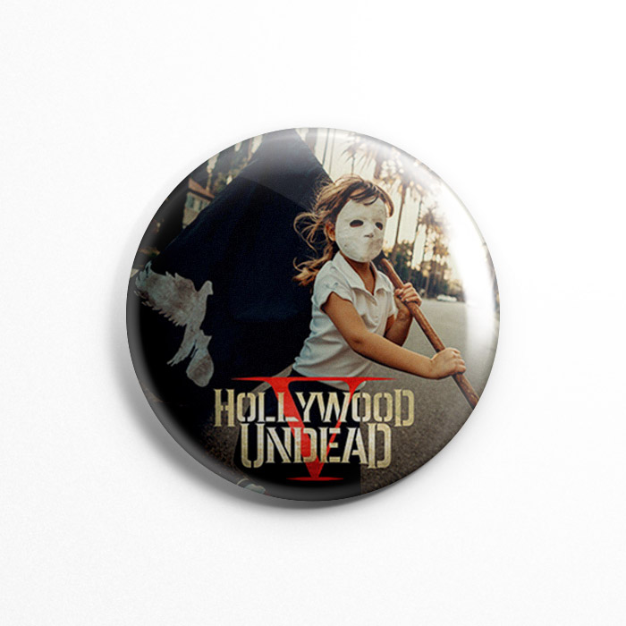 Значок "Hollywood Undead" 3,7 см