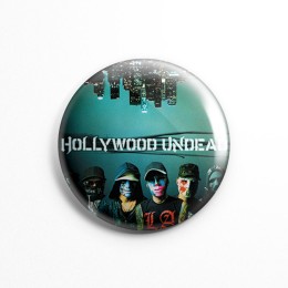 Магнит "Hollywood Undead" 3,7 см 