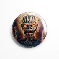 Значок "Iron Maiden" 3,7 см 