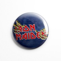 Магнит "Iron Maiden" 3,7 см 