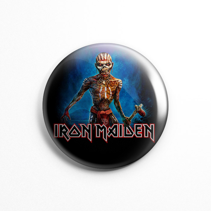Значок "Iron Maiden" 3,7 см