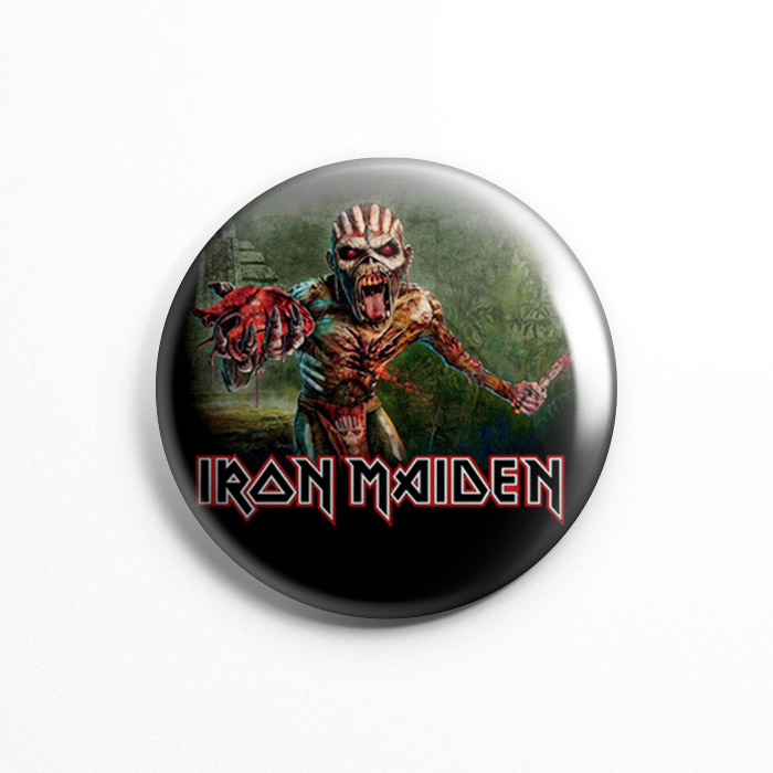 Значок "Iron Maiden" 3,7 см