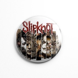 Значок "Slipknot" 3,7 см 
