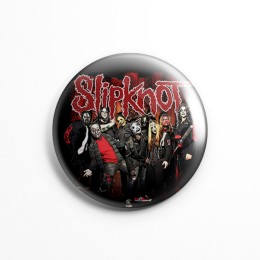 Значок "Slipknot" 3,7 см 