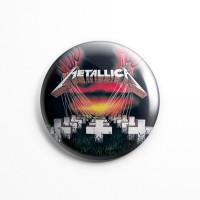 Значок "Metallica" 3,7 см 