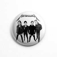 Значок "Metallica" 3,7 см 