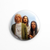 Значок "Nirvana" 3,7 см 